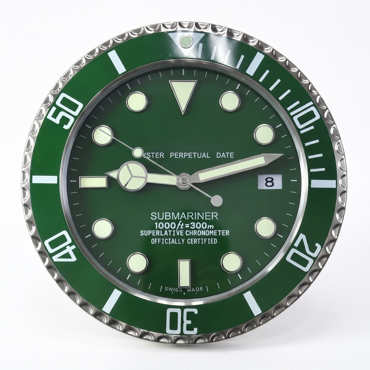 Submariner Smurf – Dealer Display Wall Clock (Blue Edition)