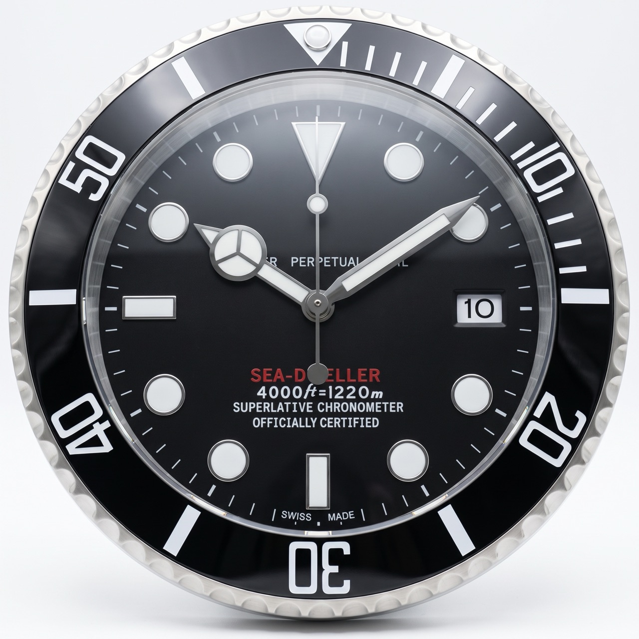 Sea-Dweller Single Red – Dealer Display Wall Clock